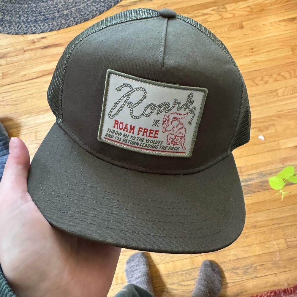 Roark Khaki trucker hat